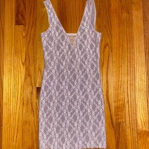 Free People Intimately Free Lace Mesh Dress